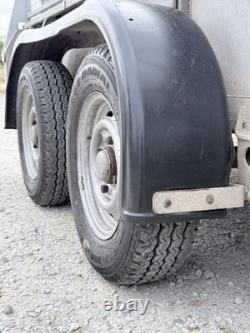 Ifor Williams GD105 10ft Trailer Ramp & Mesh Sides Twin Axle Trailer Ivor