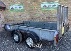 Ifor Williams GD105 G Twin Axle Plant Trailer 2.7 Ton Flatbed Dropside Brian Jam