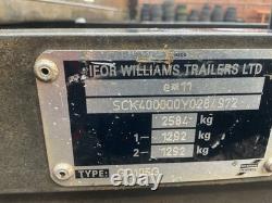 Ifor Williams GD105 G Twin Axle Plant Trailer 2.7 Ton Flatbed Dropside Brian Jam