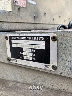 Ifor Williams GD105G/DR Twin Axle Drop Ramp Trailer