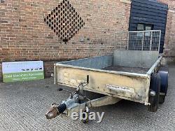 Ifor Williams GD105G Twin Axle Plant Trailer General Use Flatbed dropside brian