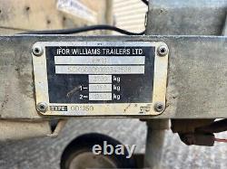 Ifor Williams GD105G Twin Axle Plant Trailer General Use Flatbed dropside brian