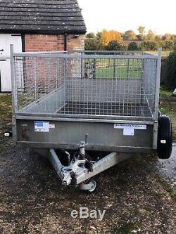 Ifor Williams GD126 Twin Axle trailer with caged sides 12 x 6