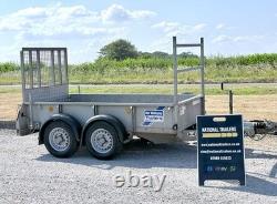 Ifor Williams GD84 8ft (Ramp) Twin Axle Trailer Ivor GD85 GD105 P8e Garden Quad