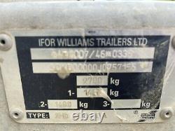 Ifor Williams GD84DA Twin Axle Trailer 2700kg