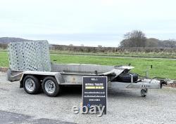 Ifor Williams GH106 10ft Twin Axle (3500kg) Plant Digger Trailer Ivor Nugent