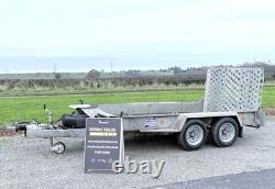 Ifor Williams GH106 10ft Twin Axle (3500kg) Plant Digger Trailer Ivor Nugent