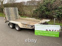 Ifor Williams GH94 Twin Axle Plant Trailer digger flatbed beavertail brian james