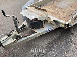 Ifor Williams GH94 Twin Axle Plant Trailer digger flatbed beavertail brian james