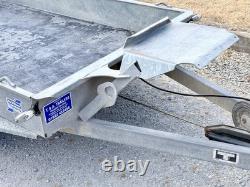 Ifor Williams GH94BT 9x4ft Twin Axle (2700kg) Plant Digger Scissor Lift Trailer
