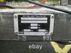 Ifor Williams GH94BT Braked Twin Axle Plant/Machinery Trailer, 9' x 4' 6