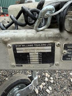 Ifor Williams GH94BT Twin Axle Plant Trailer