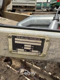 Ifor Williams GH94BT Twin Axle Plant Trailer