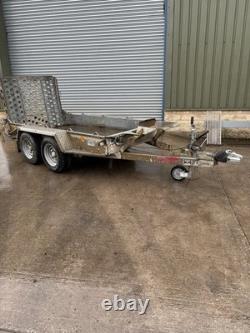 Ifor Williams GH94BT Twin Axle Plant Trailer 2700kg Mini Digger Indespension