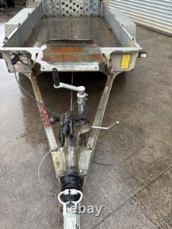 Ifor Williams GH94BT Twin Axle Plant Trailer 2700kg Mini Digger Indespension