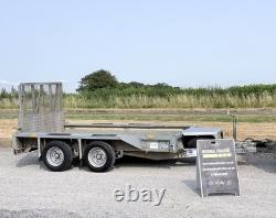 Ifor Williams GX105 10ft Twin Axle (3500kg) Plant Digger Trailer Ivor Nugent