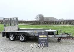 Ifor Williams GX105 10ft Twin Axle (3500kg) Plant Digger Trailer Ivor Nugent