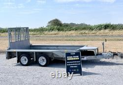 Ifor Williams GX105 10ft x 5ft Twin Axle (3500kg) Plant Digger Trailer Ivor GH