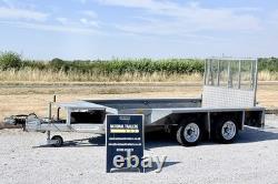 Ifor Williams GX105 10ft x 5ft Twin Axle (3500kg) Plant Digger Trailer Ivor GH