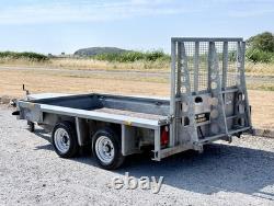 Ifor Williams GX105 10ft x 5ft Twin Axle (3500kg) Plant Digger Trailer Ivor GH