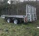 Ifor Williams Gx106 Trailer Ramp Sides Plant Rest Low Loader Twin Axle Digger