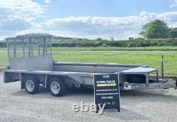 Ifor Williams GX126 12ft Twin Axle (3500kg) Plant Digger Trailer Ivor Nugent