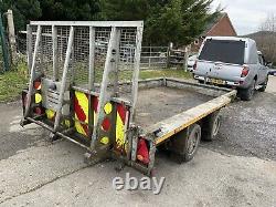 Ifor Williams GX126 Twin Axle Plant Trailer 3500kg