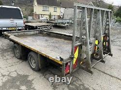 Ifor Williams GX126 Twin Axle Plant Trailer 3500kg