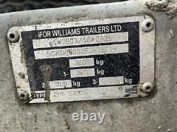 Ifor Williams GX126 Twin Axle Plant Trailer 3500kg