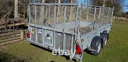 Ifor Williams Gd126 12ft Twin Axle Braked Caged Trailer