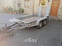 Ifor Williams Gh94 Twin Axle Beavertail Plant Trailer 9'1 2.79 Metres Digger