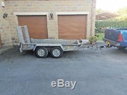 Ifor Williams Gh94 Twin Axle Beavertail Plant Trailer 9'1 2.79 Metres Digger