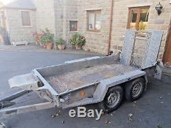 Ifor Williams Gh94 Twin Axle Beavertail Plant Trailer 9'1 2.79 Metres Digger