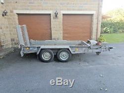 Ifor Williams Gh94 Twin Axle Beavertail Plant Trailer 9'1 2.79 Metres Digger