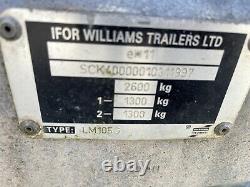 Ifor Williams LM105G Twin Axle Dropside Flat Trailer 2600kg