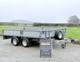 Ifor Williams Lm126 12ft (3500kg) Flatbed Dropside Trailer Ivor Nugent Twin Axle