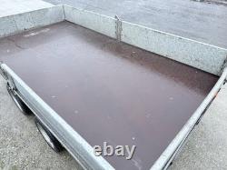 Ifor Williams LM126 12ft (3500kg) Flatbed Dropside Trailer Ivor Nugent Twin Axle