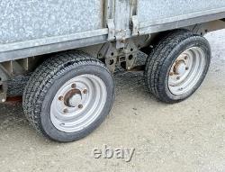Ifor Williams LM126 12ft (3500kg) Flatbed Dropside Trailer Ivor Nugent Twin Axle