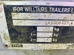 Ifor Williams LM126G Twin Axle General Purpose Flat Trailer 3500kg (12x6)