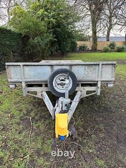 Ifor Williams LM146 Flatbed Trailer 14x6ft 3500kg 8ft Steel Ramps