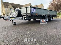 Ifor Williams LM146 Flatbed Twin Axle 2014 Plus VAT