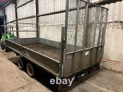 Ifor Williams LM146 drop side trailer