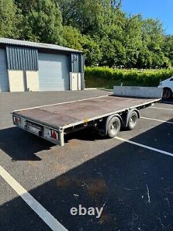 Ifor Williams LM146 trailer with ramps, leds 3500kg, very light use