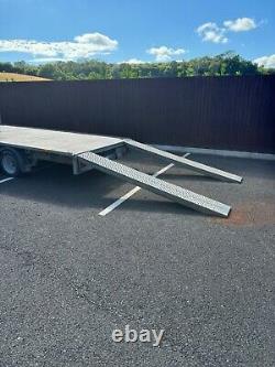 Ifor Williams LM146 trailer with ramps, leds 3500kg, very light use