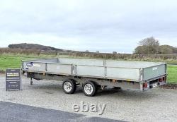 Ifor Williams LM166 16ft (3500kg) Twin Axle Dropside Trailer Ivor LM146 LM186