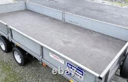 Ifor Williams LM166 16ft (3500kg) Twin Axle Dropside Trailer Ivor LM146 LM186