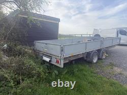 Ifor Williams LM166 16ft Twin-Axle Dropside Trailer