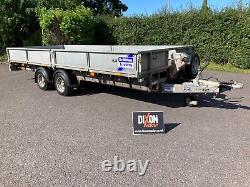 Ifor Williams LM166 Flatbed Twin Axle + ramps + winch 2015 Plus VAT