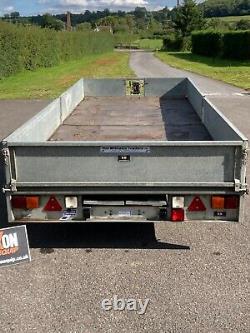 Ifor Williams LM166 Flatbed Twin Axle + ramps + winch 2015 Plus VAT