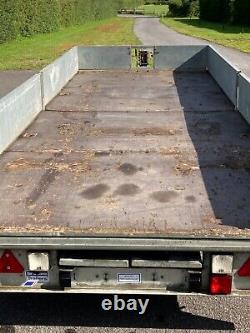 Ifor Williams LM166 Flatbed Twin Axle + ramps + winch 2015 Plus VAT